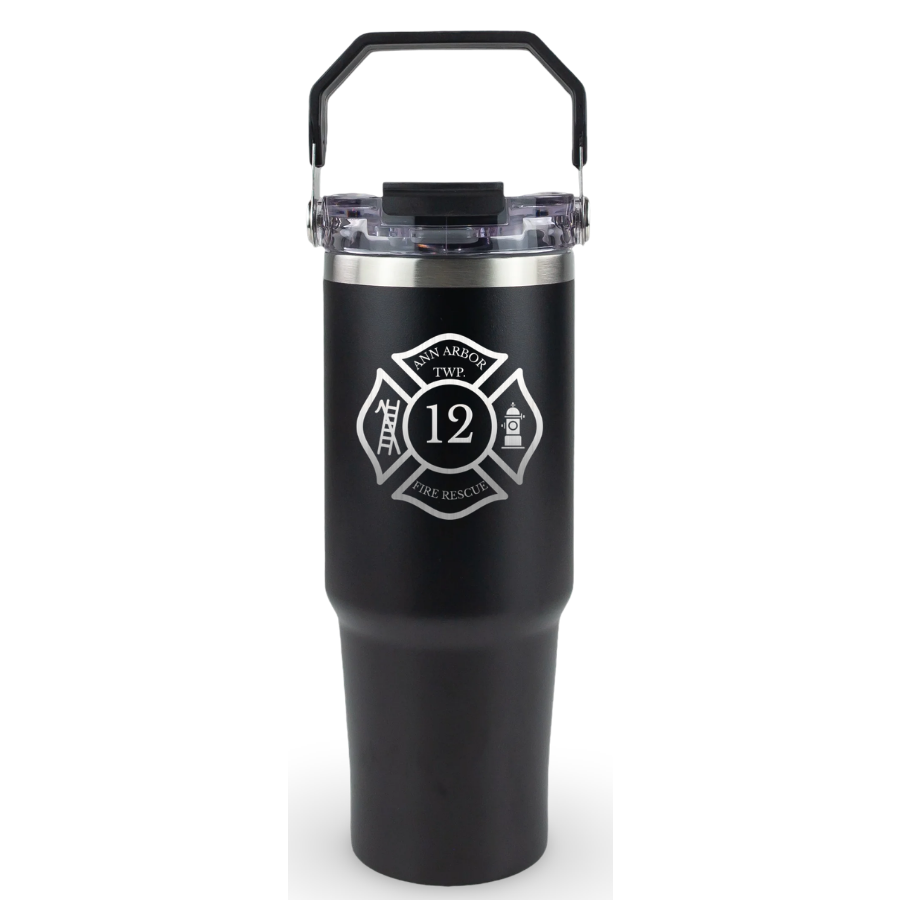 30oz Tri-sip Tumbler - Ann Arbor Twp. Fire
