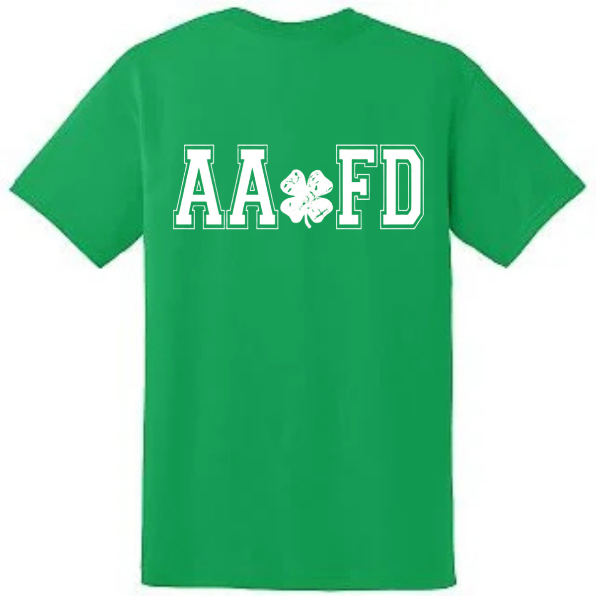 G8000 || Gildan DriBlend T-shirt Irish Green - AAFD St. Paddy's Day