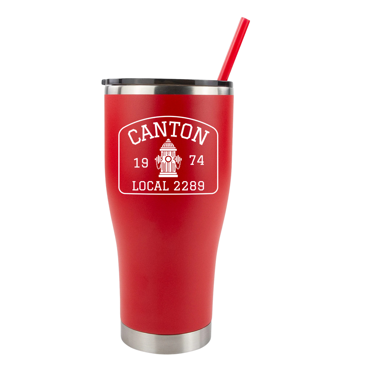 30oz Modern Curve Tumbler - Canton Firefighters