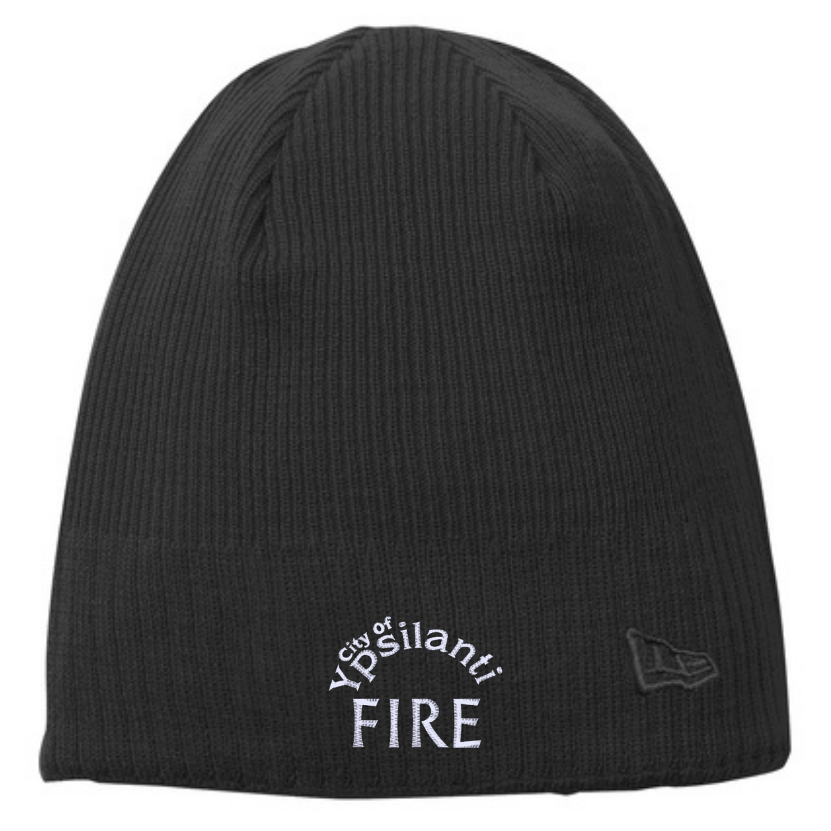 NE900 | New Era Knit Fleece Lined Beanie, Embroidered - Ypsi City