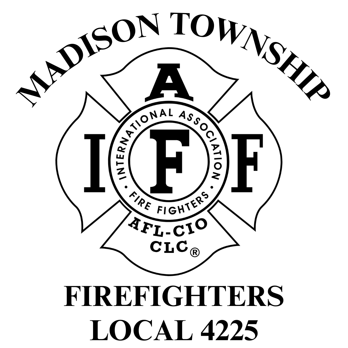 Leatherette Keychain- Madison Township Fire Department