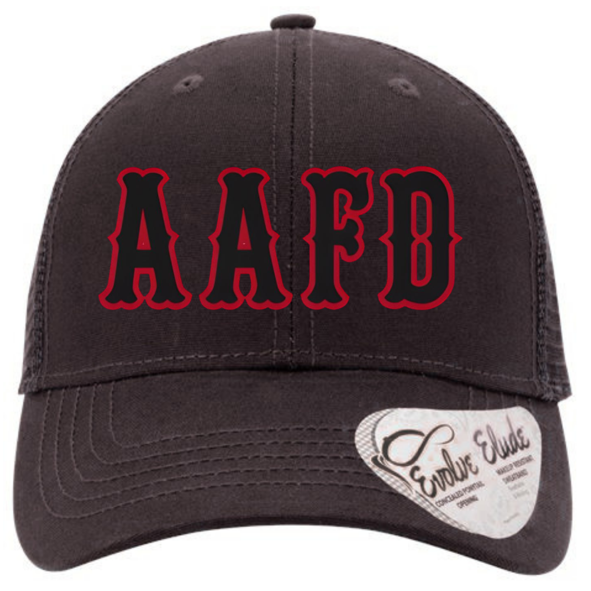 97394 || Infinity Her Women's Modern Trucker Ponytail Cap - Ann Arbor City