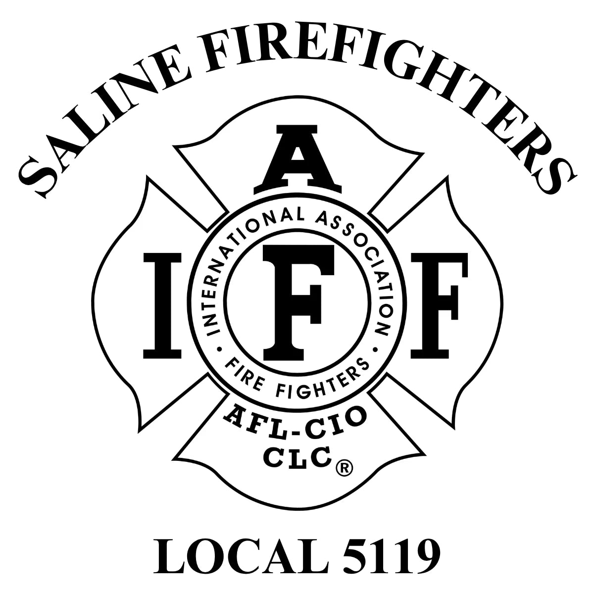 Leatherette Keychain- IAFF Local