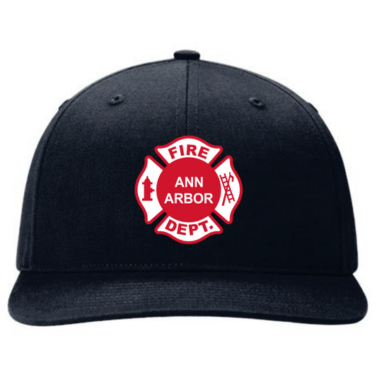 R312 || Richardson Solid Twill Trucker - Embroidered - Ann Arbor Fire