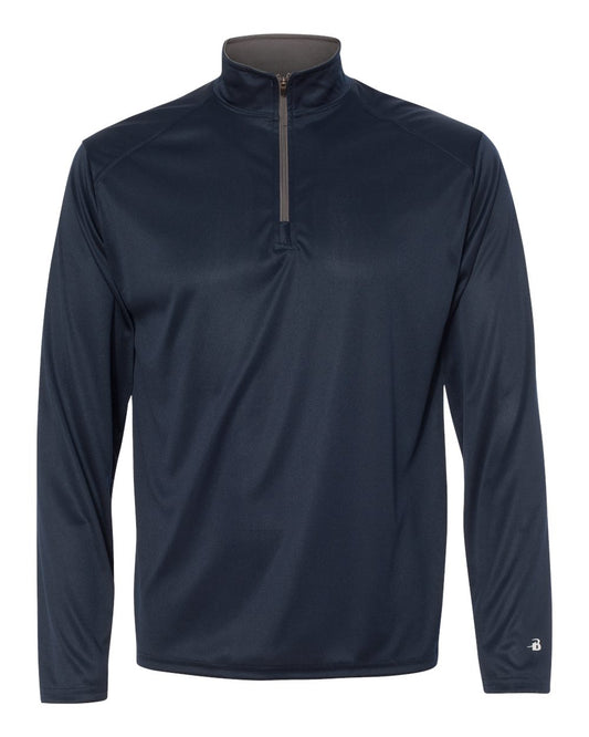 410200 || Badger Sport B-Core 1/4 Zip - Embroidered - Raisin Twp. Fire