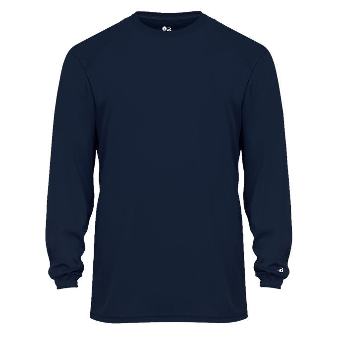410400 || Badger Sport B-Core Long Sleeve T-Shirt - Screened - Addison Fire & EMS