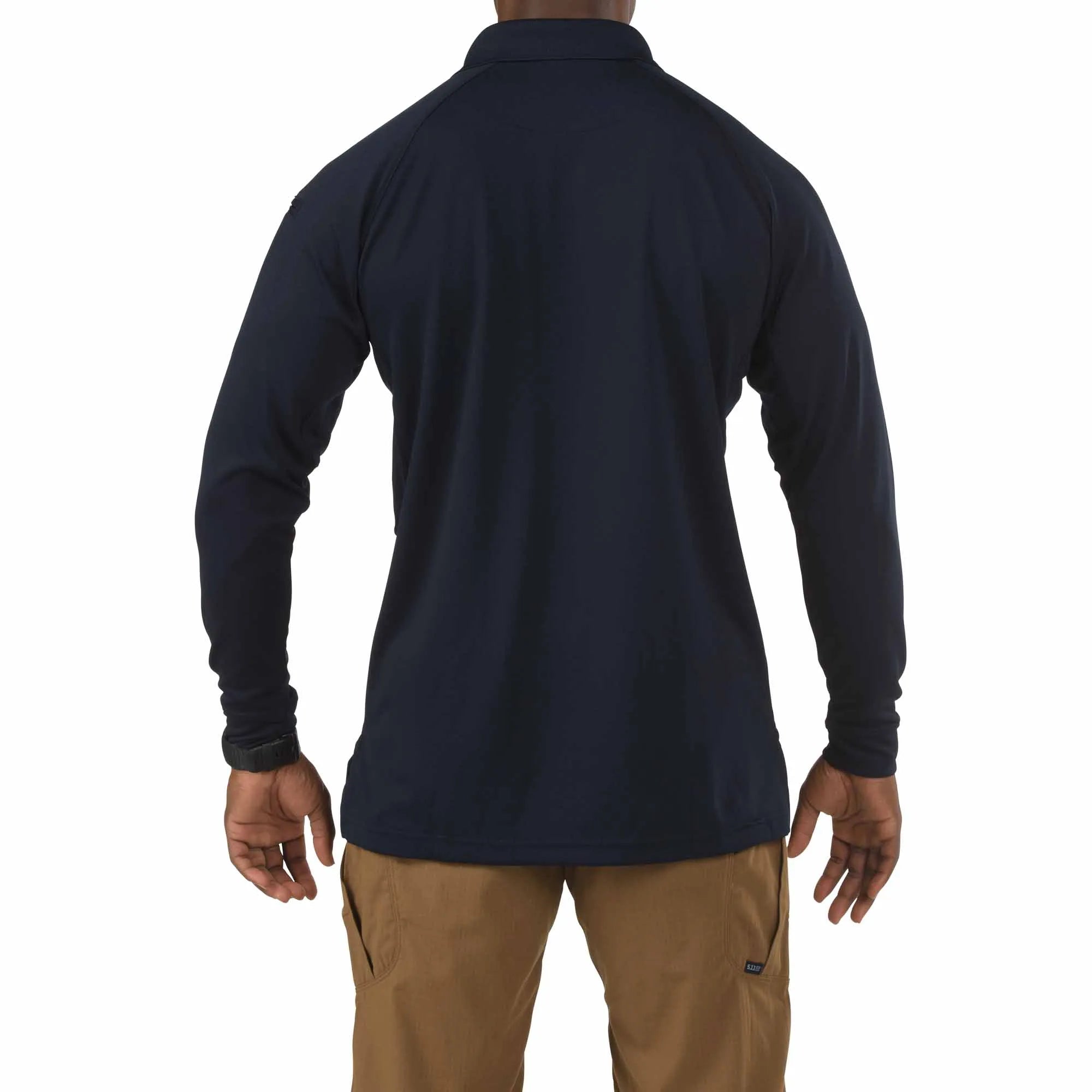 72049 | 5.11 Performance Polo Long Sleeve - Embroidered - Van Buren Twp. Fire