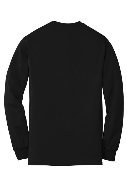 G8400 || Gildan® DryBlend® 50 Cotton/50 Poly Long Sleeve T-Shirt - Screened - Canton Firefighters