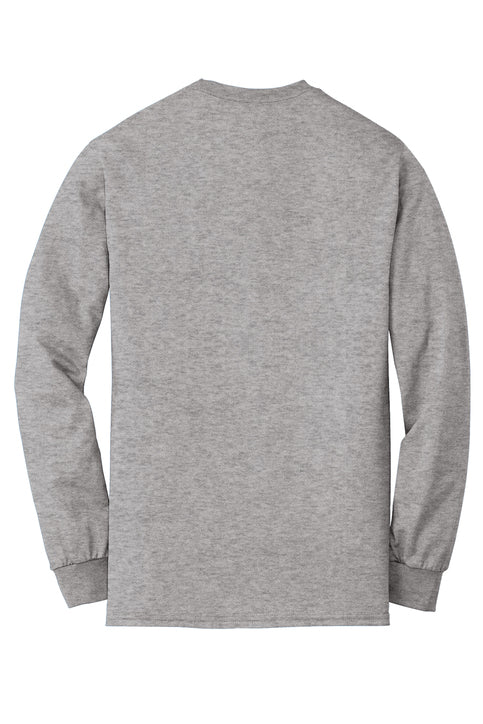 G8400 || Gildan® DryBlend® 50 Cotton/50 Poly Long Sleeve T-Shirt - Screened - Canton Firefighters