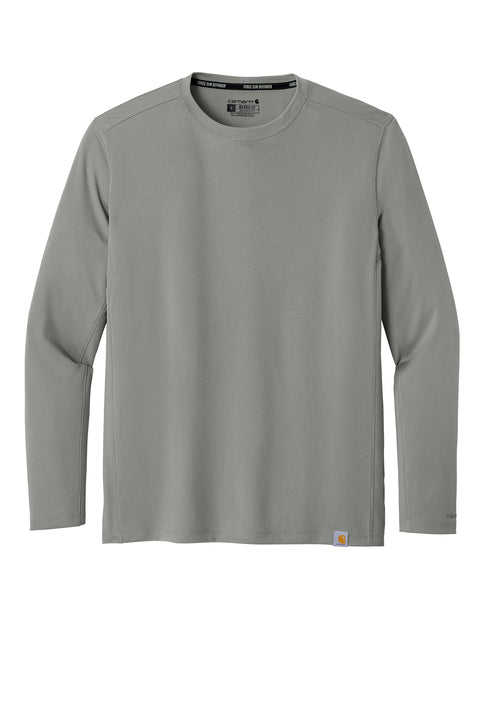 CT106972 || Carhart Force Sun Defender long sleeve T-shirt - Screened - Canton Firefighters