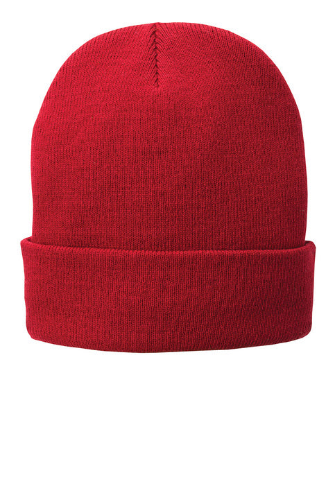 CP90L | Port & Company Knit Fleece Lined Flip Hat, Embroidered - Canton Firefighters