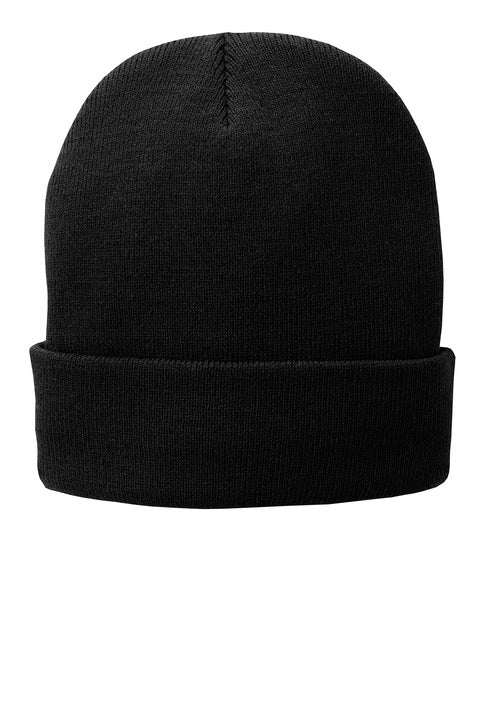 CP90L | Port & Company Knit Fleece Lined Flip Hat, Embroidered - Canton Firefighters
