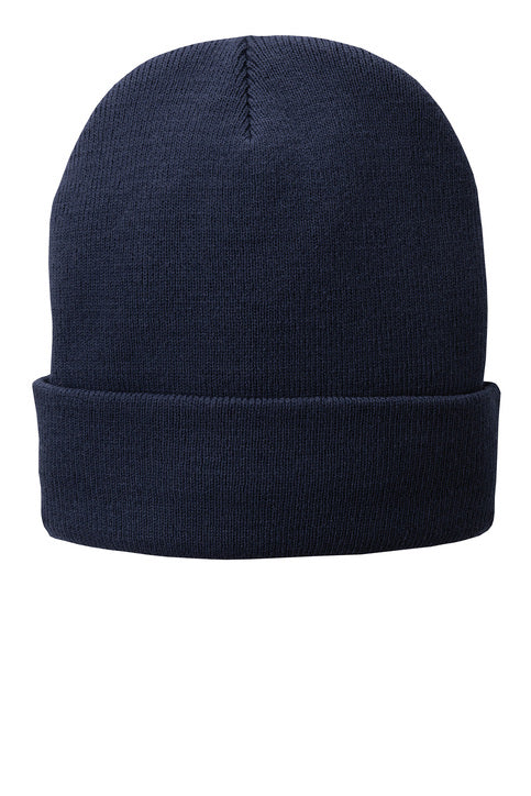 CP90L | Port & Company Knit Fleece Lined Flip Hat, Embroidered - Canton Firefighters