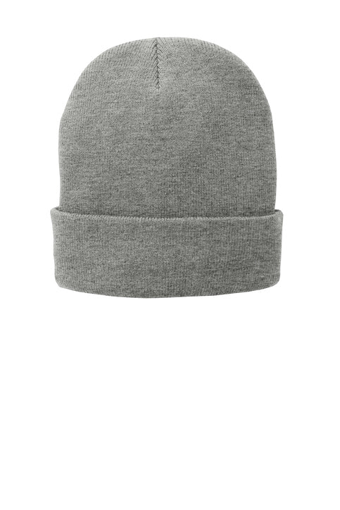 CP90L | Port & Company Knit Fleece Lined Flip Hat, Embroidered - Canton Firefighters