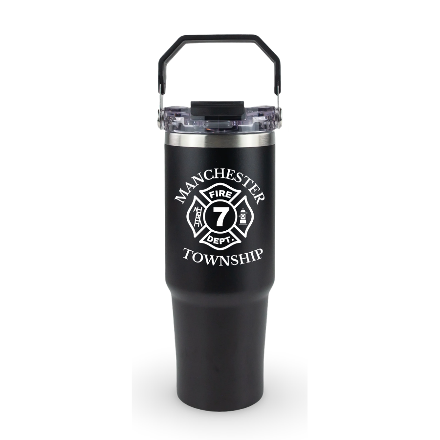 30oz Tri-sip Tumbler, Manchester Fire