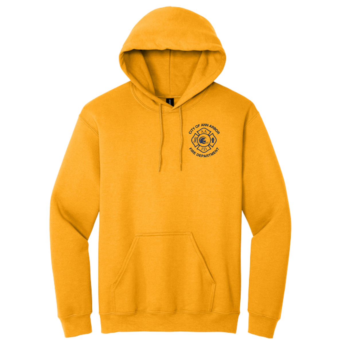 Gildan 18500 Hooded Sweatshirt - AAFD UM Football