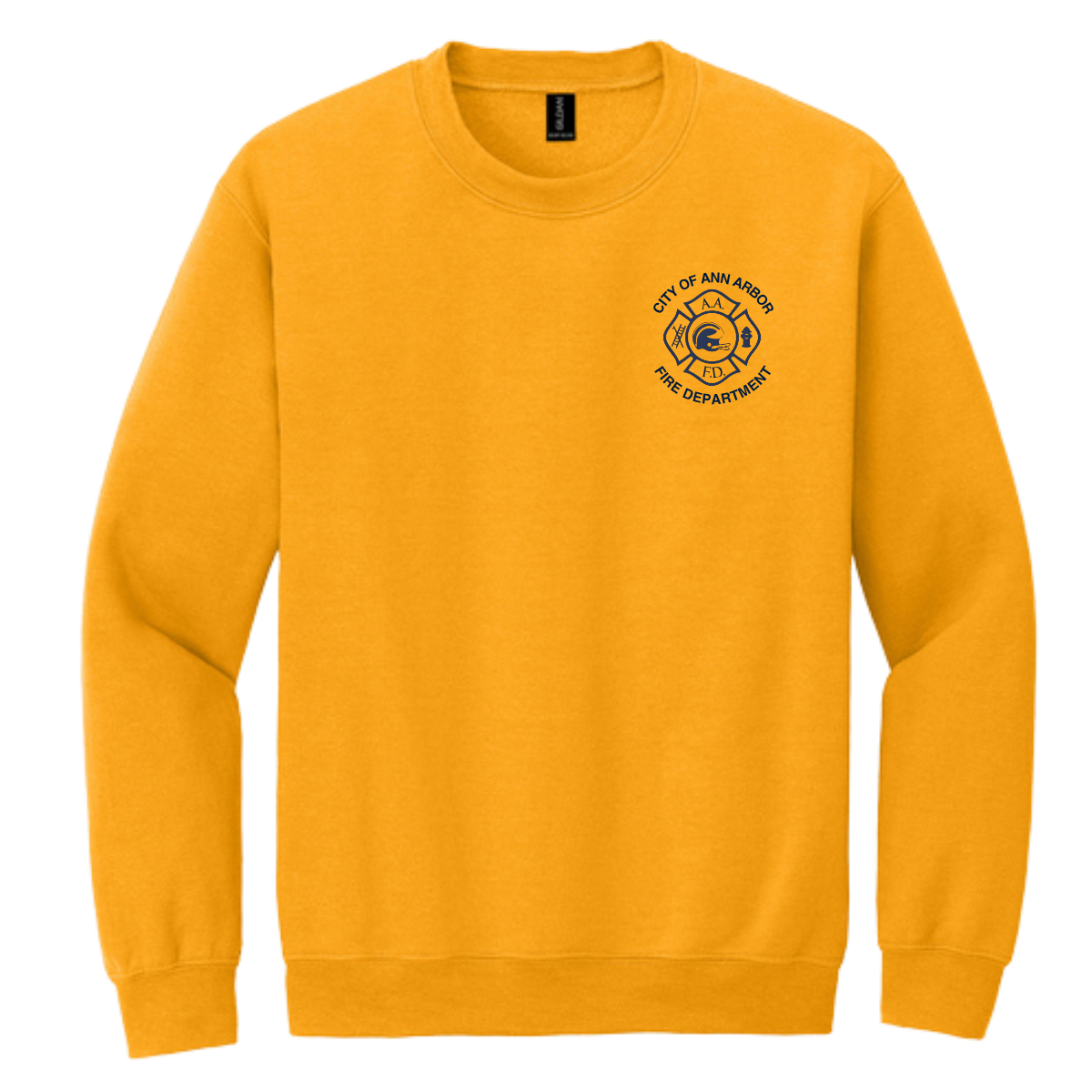 Gildan 18000 Crewneck Sweatshirt - AAFD UM Football