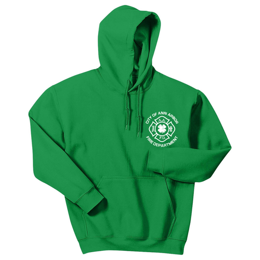 Gildan 18500 Hooded Sweatshirt - AAFD St. Patty's Day