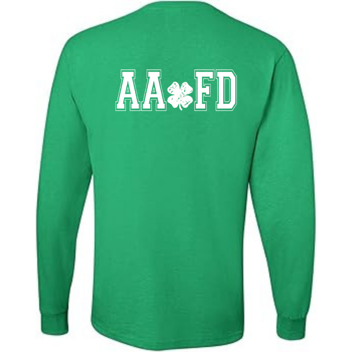 Jerzees 29LS T-shirt Irish Green - AAFD - St. Patty's Day
