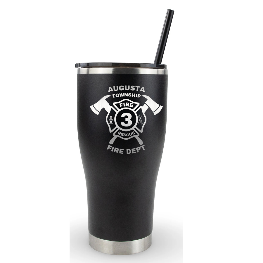 30oz Modern Curve Tumbler - Augusta Twp. Fire