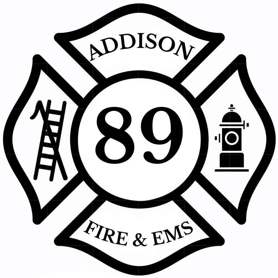 Leatherette Keychain- Department logo - Lenawee Co.