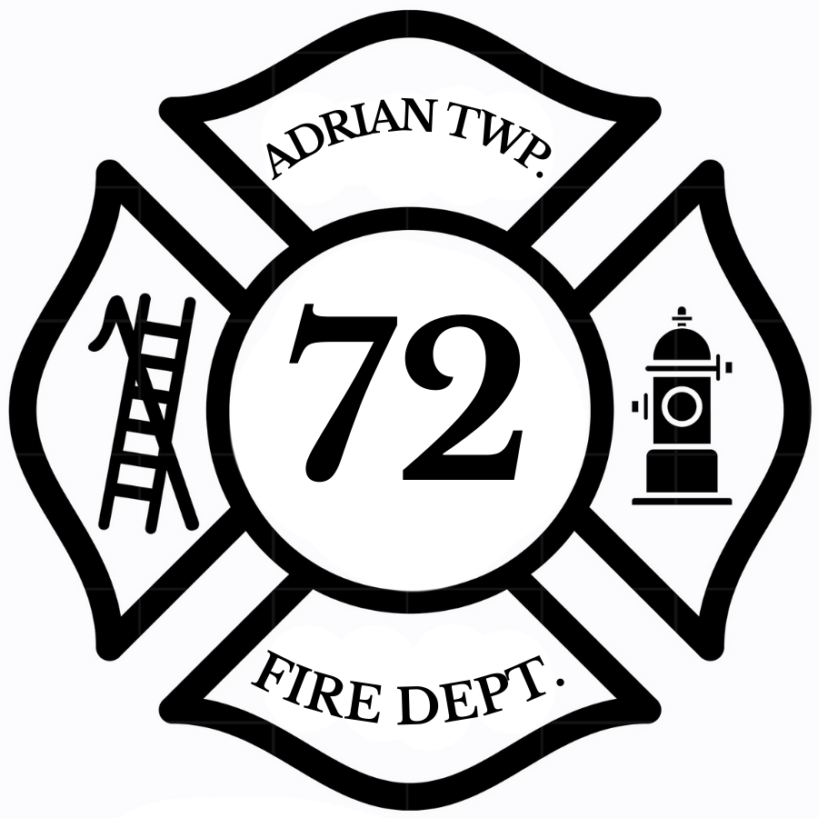 Leatherette Keychain- Department logo - Lenawee Co.