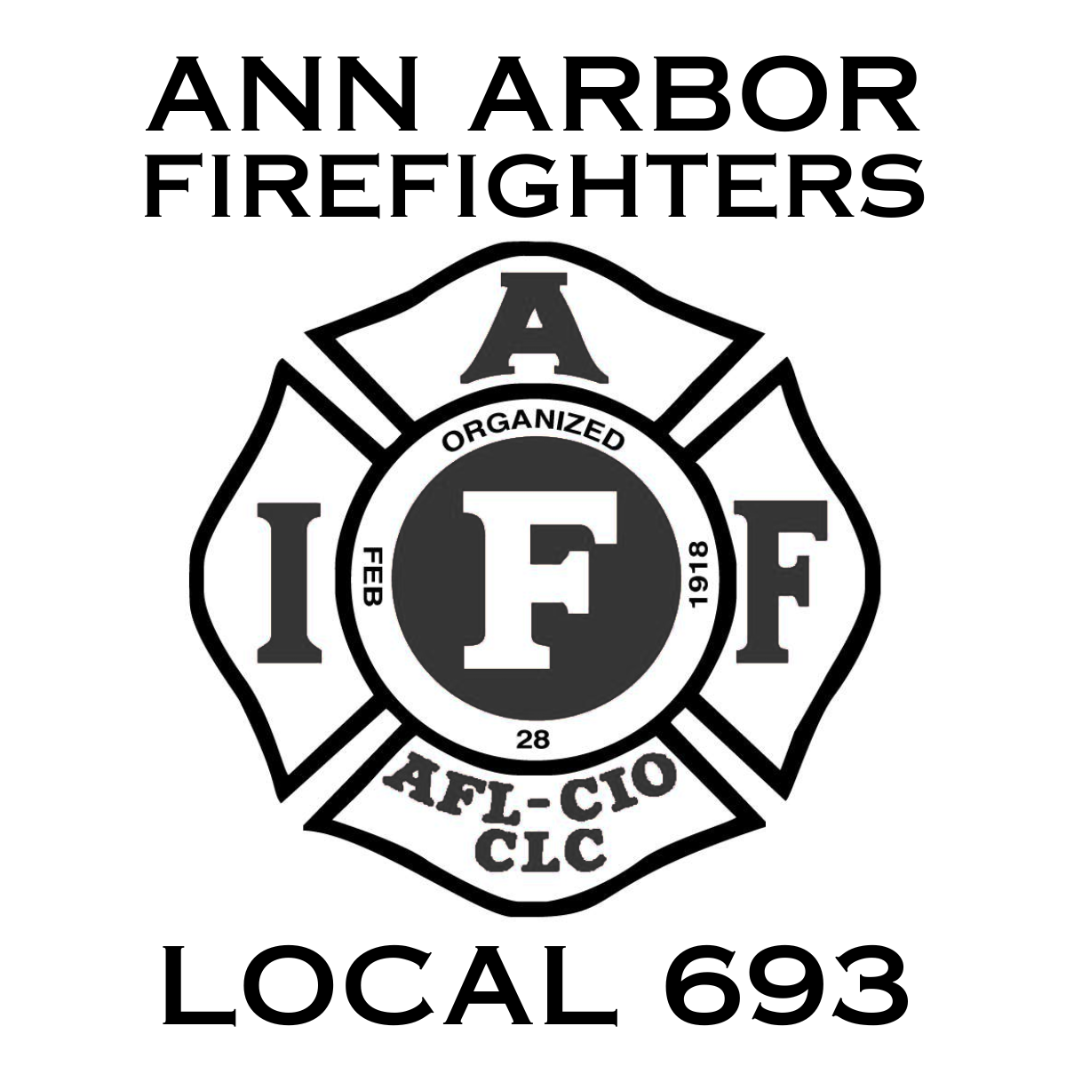 Leatherette Keychain- IAFF Local