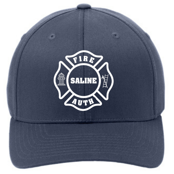 C865 | Port Authority Baseball Hat, Flex Fit, Embroidered - Saline Fire Authority