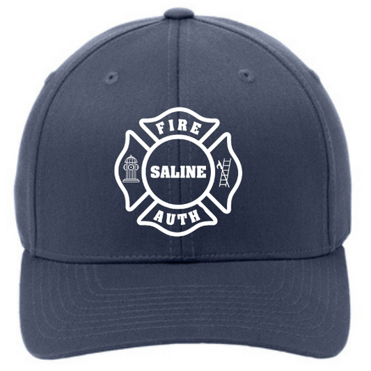 C865 | Port Authority Baseball Hat, Flex Fit, Embroidered - Saline Fire Authority