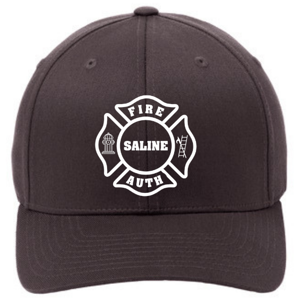 C865 | Port Authority Baseball Hat, Flex Fit, Embroidered - Saline Fire Authority