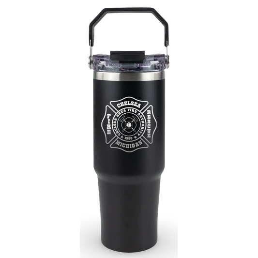 30oz Tri-sip Tumbler, Chelsea Fire