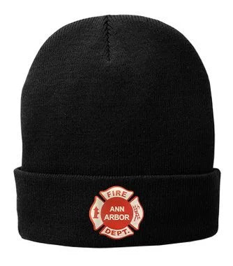 CP90L | Port & Company Knit Fleece Lined Flip Hat, Embroidered