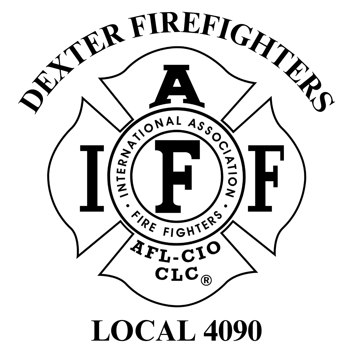 Modern curve tumbler, 30 oz. Dexter IAFF