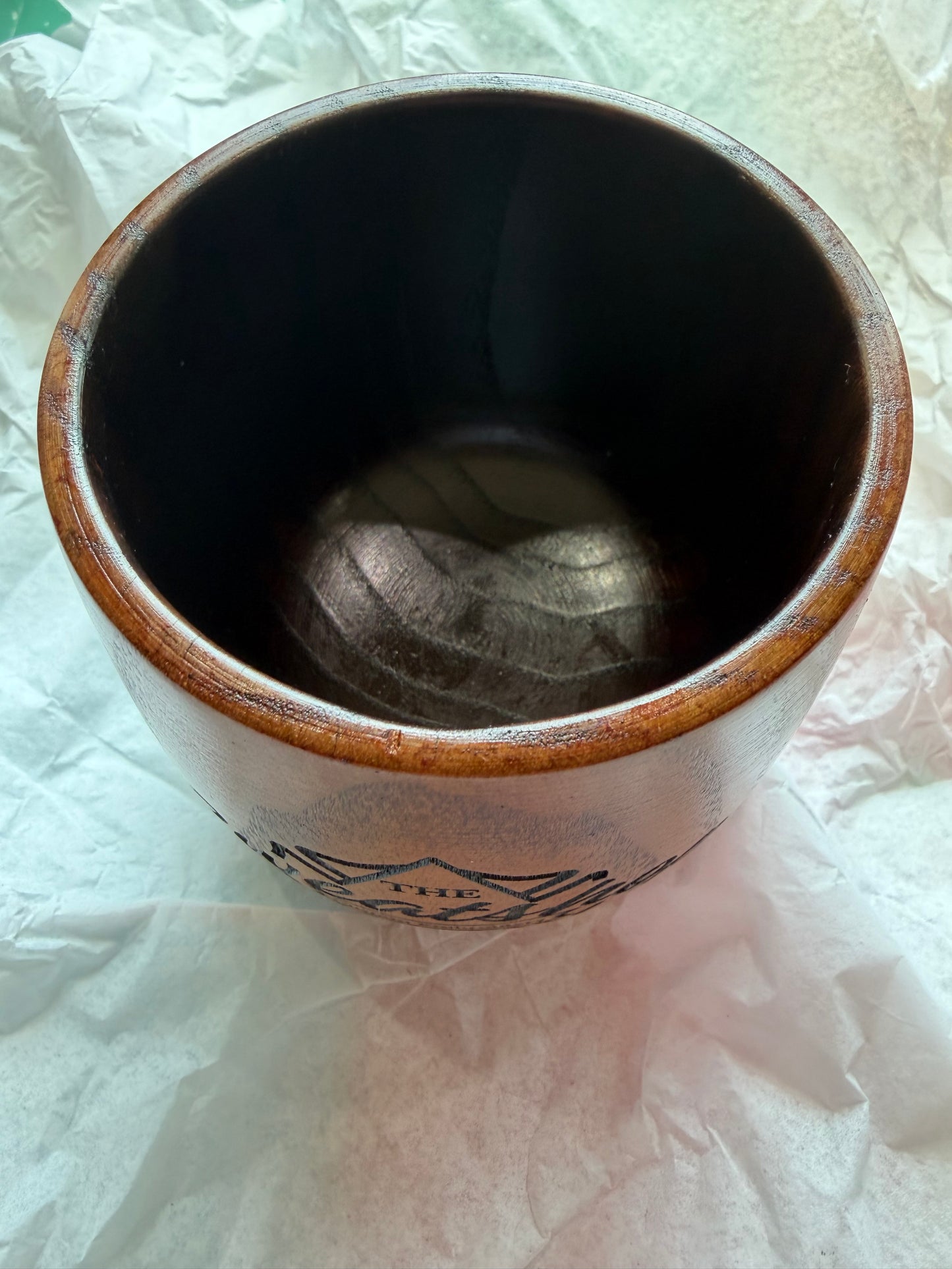 FL010 || 10 oz Charred Oak Whiskey Cup - Engraved with Department logo
