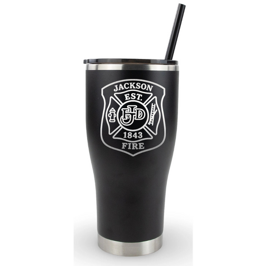 30oz Modern Curve Tumbler - Jackson Fire