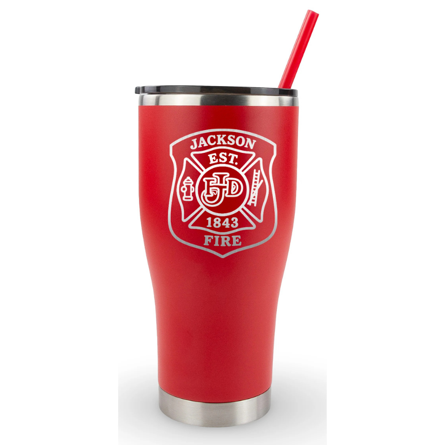 30oz Modern Curve Tumbler - Jackson Fire