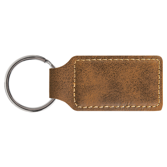 Leatherette Keychain- Department logo - Washtenaw Co.