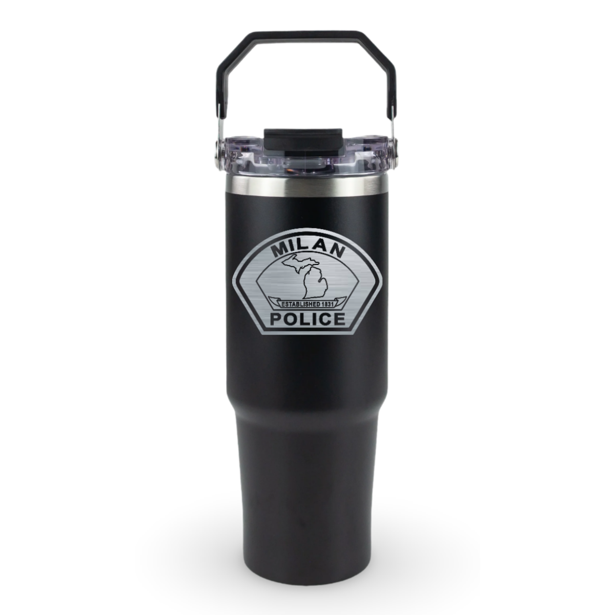 30oz Tri-sip Tumbler, Milan Police Department
