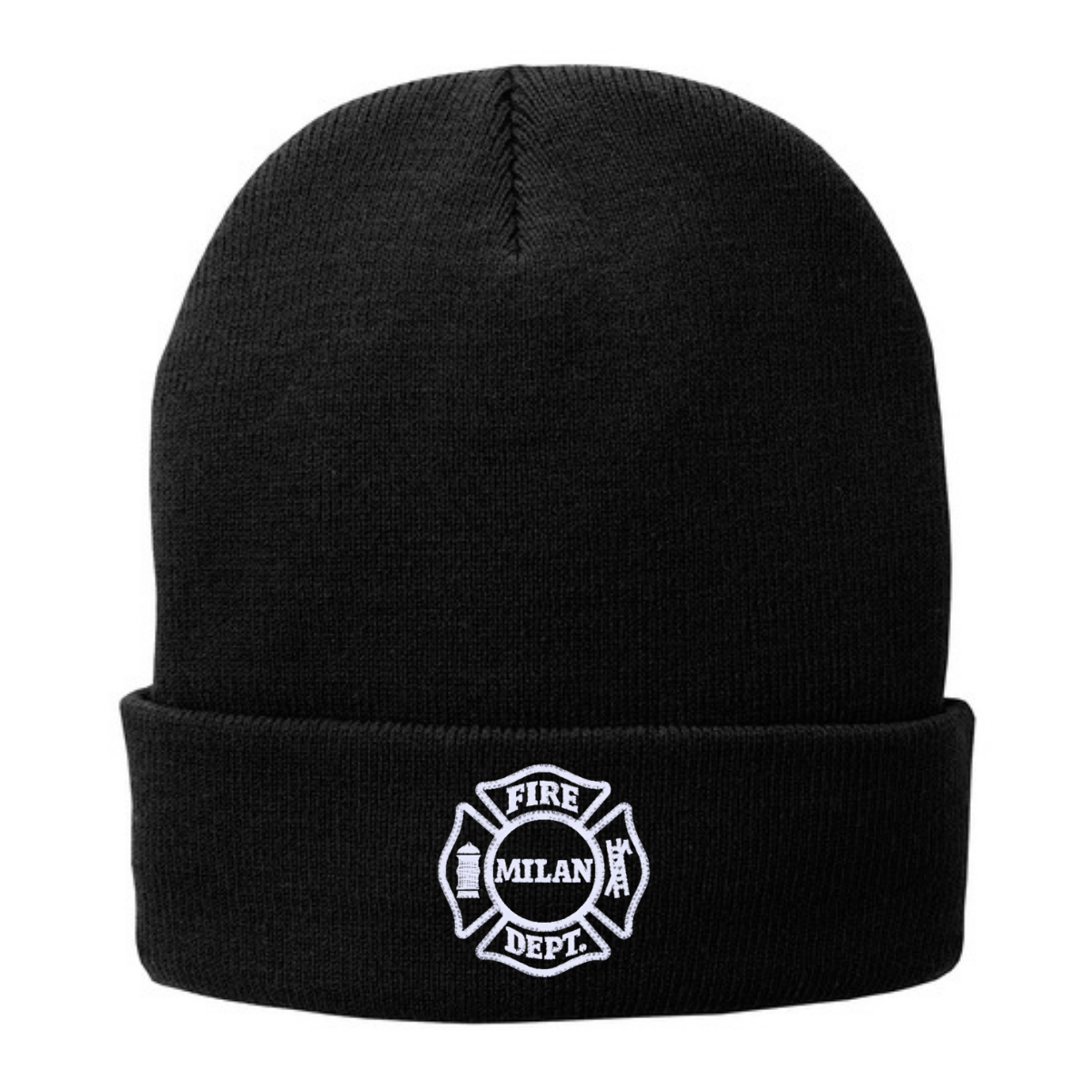 CP90L | Port & Company Knit Fleece Lined Flip Hat, Embroidered - Milan