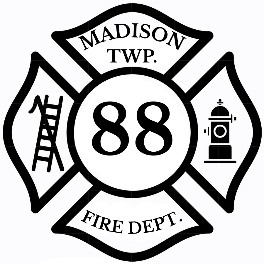 Leatherette Keychain- Department logo - Lenawee Co.