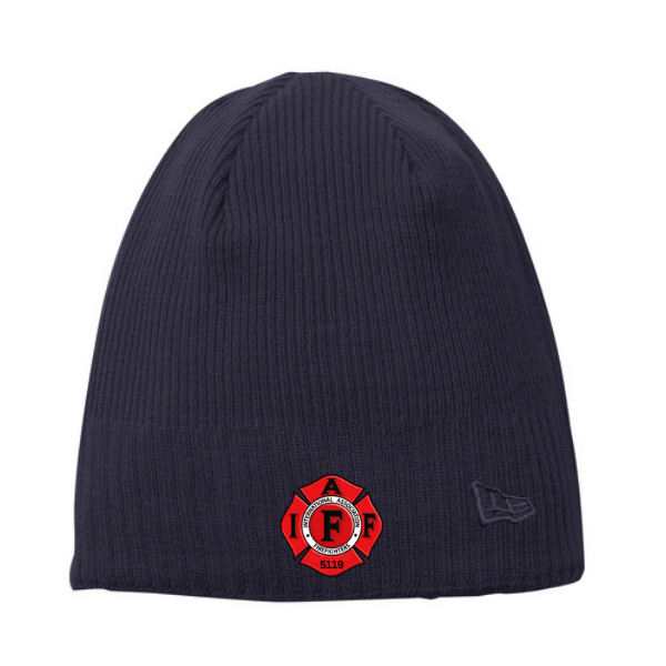 NE900 | New Era Knit Fleece Lined Beanie, Embroidered - Saline Fire Authority