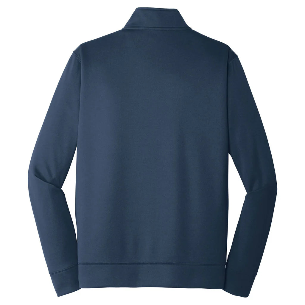 PC590Q || Port & Company 1/4 Zip Pullover, Embroidered - Van Buren Twp. Fire