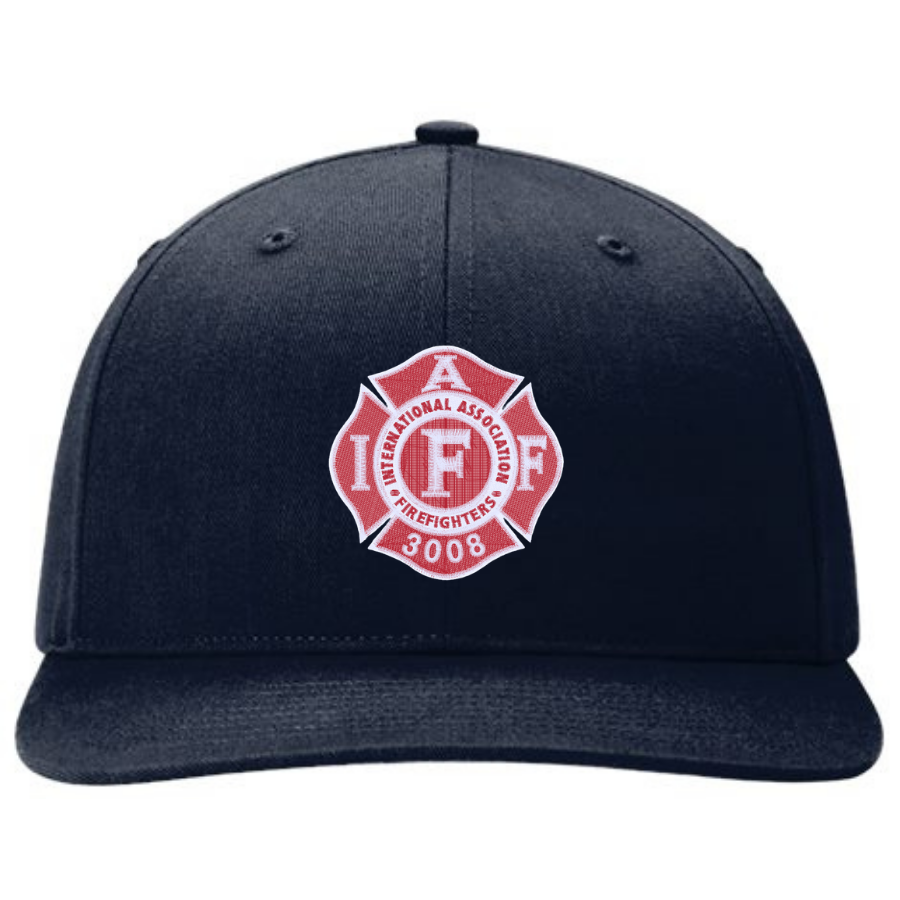 R112 || Richardson Mesh Snapback Trucker Cap - Embroidered - Pittsfield Twp. Fire