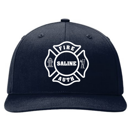 R312 || Richardson Solid Twill Trucker - Embroidered - Saline Fire Authority