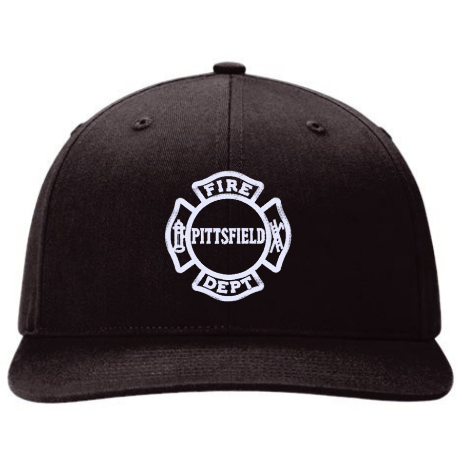 R112 || Richardson Mesh Snapback Trucker Cap - Embroidered - Pittsfield Twp. Fire
