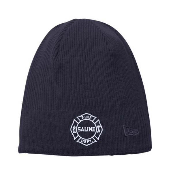 NE900 | New Era Knit Fleece Lined Beanie, Embroidered - Saline