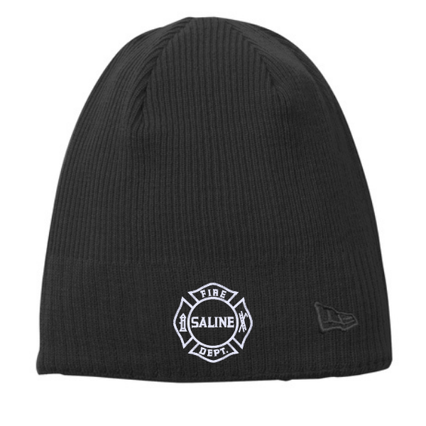 NE900 | New Era Knit Fleece Lined Beanie, Embroidered - Saline