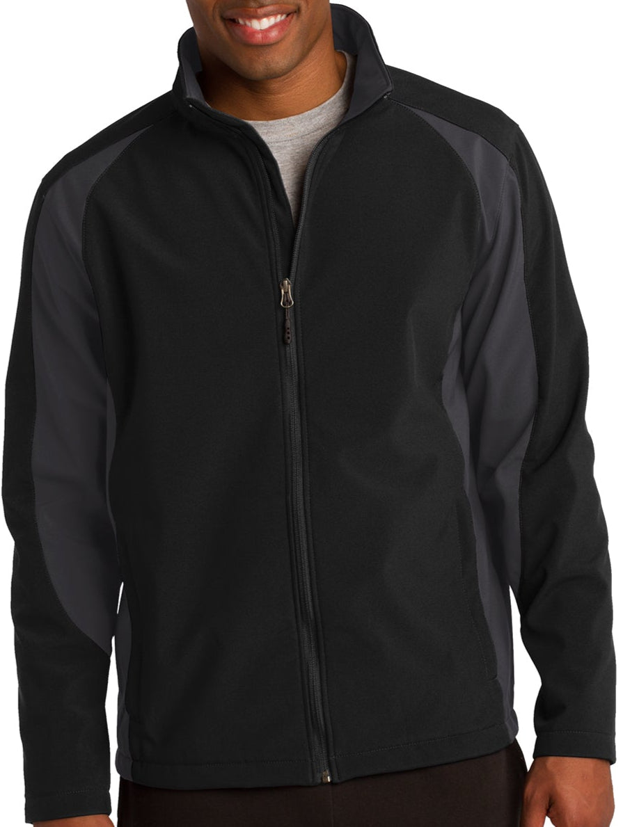 ST970 || Sport-Tek Soft Shell Jacket - Embroidered - Van Buren Twp. Fire