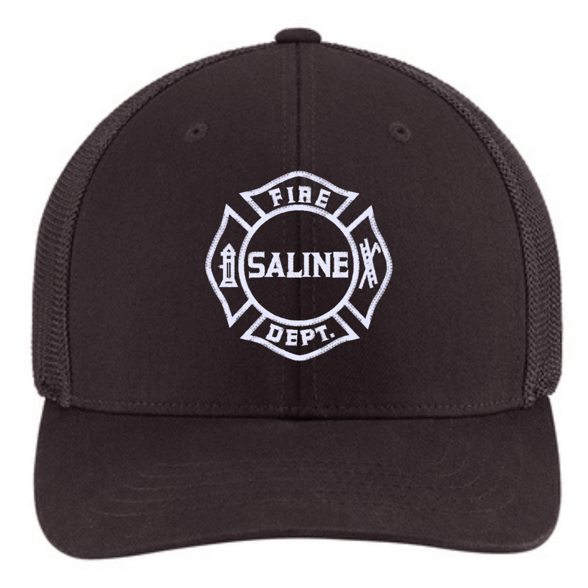 CT106577 || Carhartt® Flexfit 110® Mesh Back Cap - Embroidered - Saline Area Fire Dept.