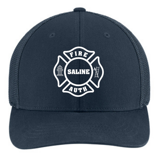 CT106577 || Carhartt® Flexfit 110® Mesh Back Cap - Embroidered - Saline Area Fire Authority